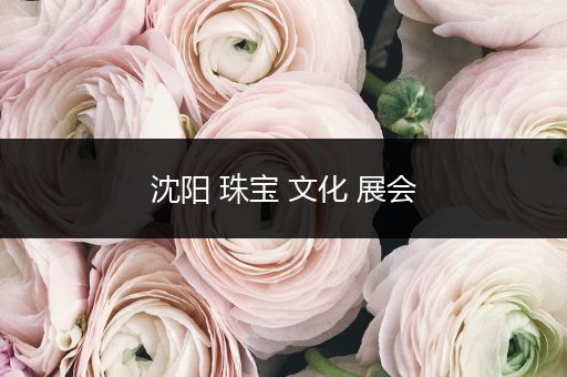 沈阳 珠宝 文化 展会