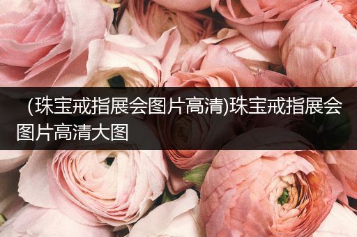 （珠宝戒指展会图片高清)珠宝戒指展会图片高清大图